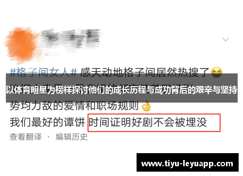 以体育明星为榜样探讨他们的成长历程与成功背后的艰辛与坚持