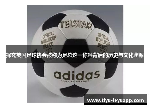 探究英国足球协会被称为足总这一称呼背后的历史与文化渊源